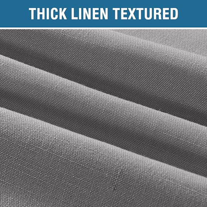 H.VERSAILTEX Linen Look Outdoor Curtains - Image 2