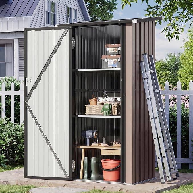 Aoxun Outdoor Storage Cabinet Shed by Aoxun
