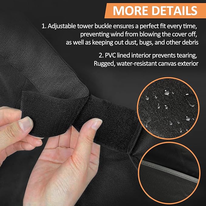 Pizza Oven Cover for Ooni Karu 16 and Karu 2 Pro Pizza Oven, Waterproof 600D Heavy Duty Carry Cover, Portable Bag with Strap Design