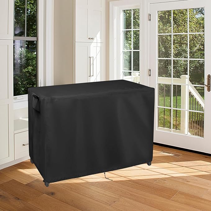 Outdoor Table Cover for Tribesigns Large Home Bar, 63inch Bar Table Cover Waterproof for Home Bar Furniture,Pub Table,Kitchen Island Table-63"L x 16"W x 41"H