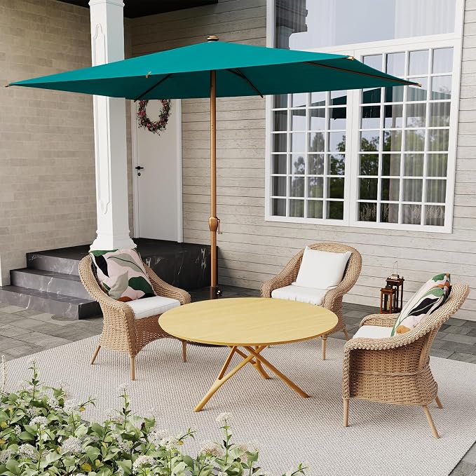 Abba Patio 6.5FT Outdoor Patio Umbrella Outdoor Table Umbrella - Image 4