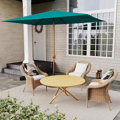 Abba Patio 6.5FT Outdoor Patio Umbrella Outdoor Table Umbrella - Image 4