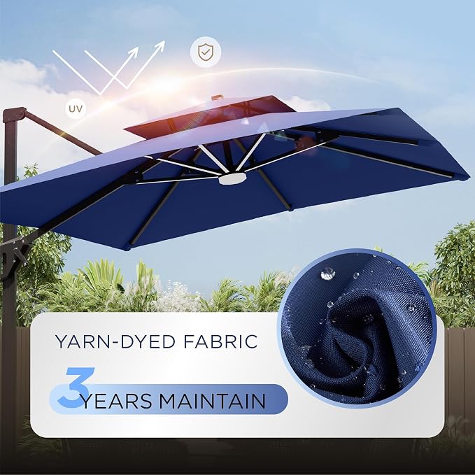 Deconk 10' X 13 'Patio Umbrella - Image 4