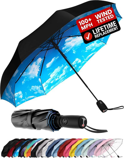 Windproof Travel Umbrella by RepelUmbrella