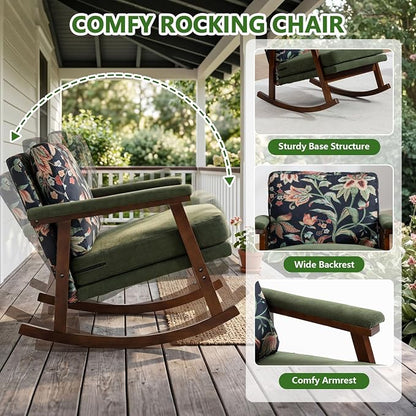 Outdoor Patio Rocking Chairs - Image 3