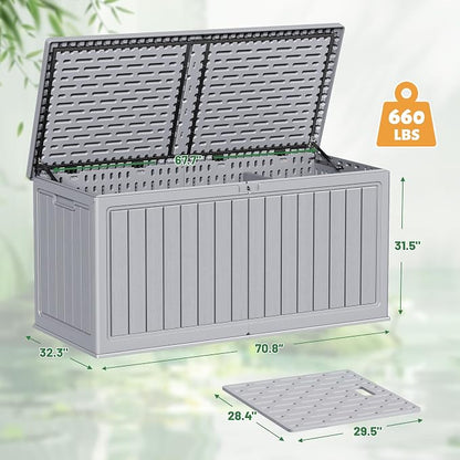 Devoko HDPE 260 Gallon Deck Box Double-Wall - Image 8