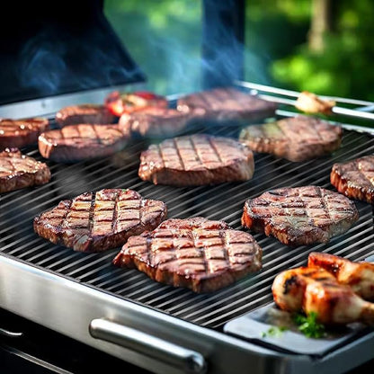 J&HYBBQ Stainless Steel Grill Grate 19 1/4 x 7.5 Inch, 7.8 mm Rod BBQ Grill Grate Compatible with Bull Angus, Brahma, Outlaw, Steer Premium, Lonestar Select, 7 Burner Premium, Lion Premium