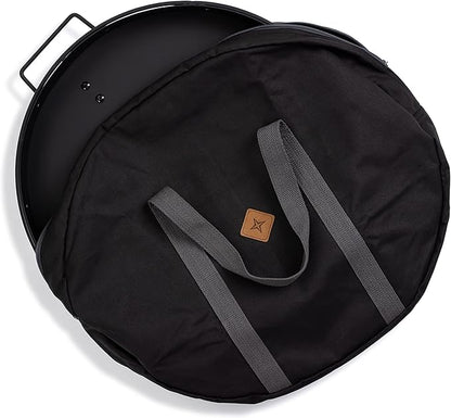 Barebones Cowboy Grill Charcoal Tray Carry Bag - Outdoor Grill Accessory, Easy Storage for Fire Pit