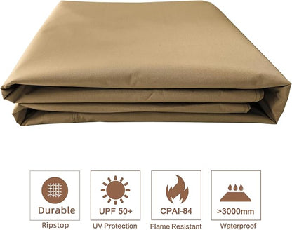 SCOCANOPY Replacement Canopy Cover Compatible withWindsor Gazebo L-GZ717PST-C - Image 6