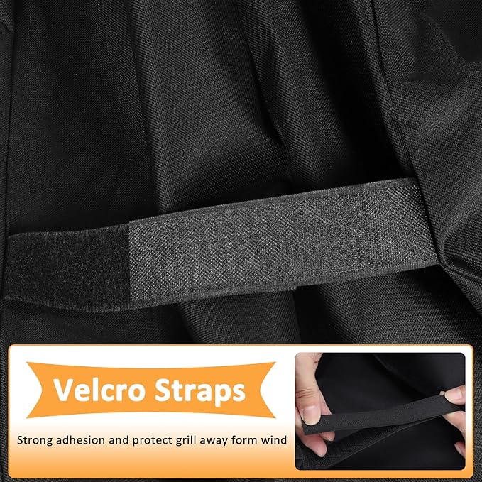 Grill Cover for Weber Searwood 600 Pellet Series, Waterproof Smoker Cover for Weber Grills Searwood 600 Pellet Grill 3400145 Smoker Models, 600D Pellet BBQ Cover Replacement for Searwood 600 Cover