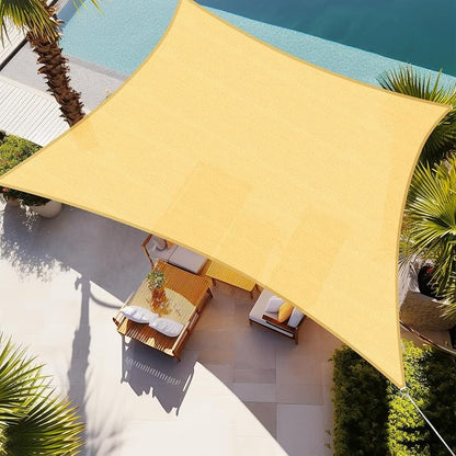 Shade&Beyond 12'x30' Sun Shade Sail Canopy Rectangle, UV Block Breathable by ShadeBeyond