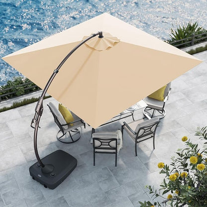 Grand patio 10x10 FT Large Cantilever Square Umbrella - Image 2