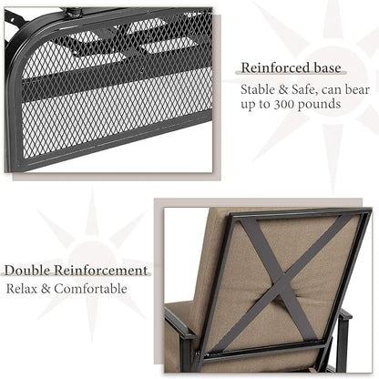 SUNCROWN Outdoor Adjustable Recliner Chair - Image 9