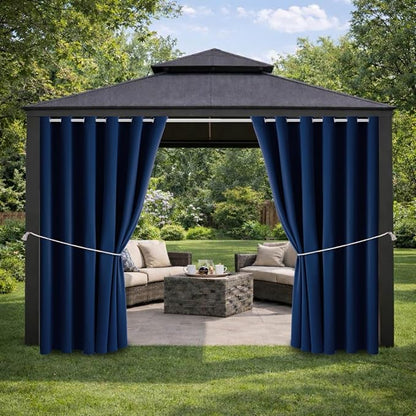 Outdoor Indoor Curtains W84 x L108 by DivaenCamino