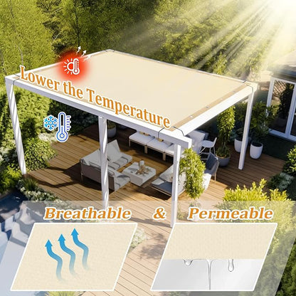 Shade&Beyond Customized Size 90% Sun Shade Cloth - Image 2