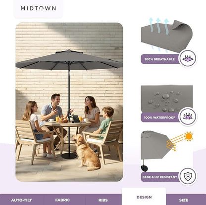 Midtown Umbrellas The Lean Patio Umbrella - Image 5