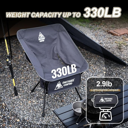 ONETIGRIS Tigerblade Camping Chair, Lightweight Folding Backpacking Hiking Chair - Image 5