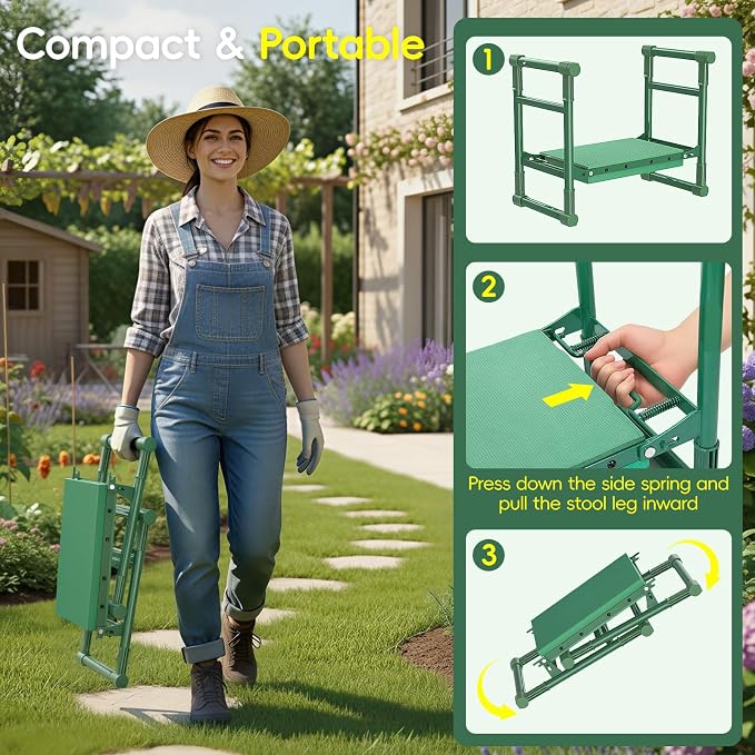 Housolution Garden Kneeler and Seat - Image 7