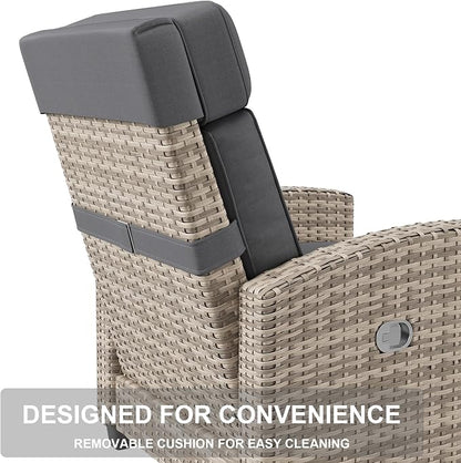 Outdoor Recliner Chair, Reclining Patio Chairs - Image 6