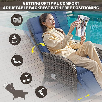 Versatile Outdoor Recliner Chair - Image 3