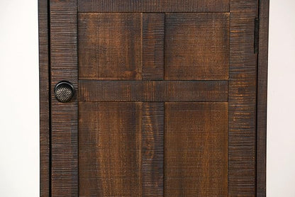 33-inch Homestead Trash Box (Tobacco Leaf Finish)