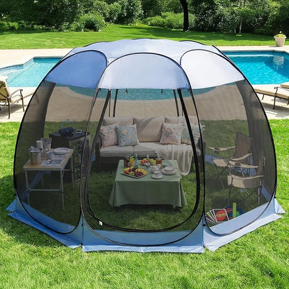 Alvantor Pop Up Screen House Tent, Instant Outdoor Gazebo by Alvantor