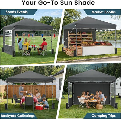 Raynesys 10x10ft Pop Up Canopy Tent - Image 7