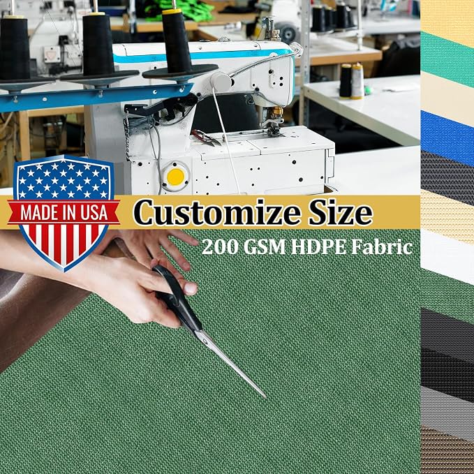 Shade&Beyond Customized Size 90% Sun Shade Cloth - Image 3