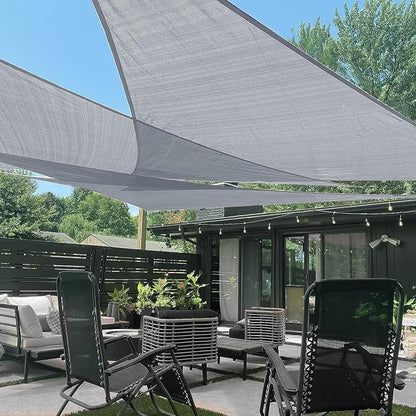 LOVE STORY Custom Size 19' x 19' x 19' Sun Shade Sail by LOVESTORY