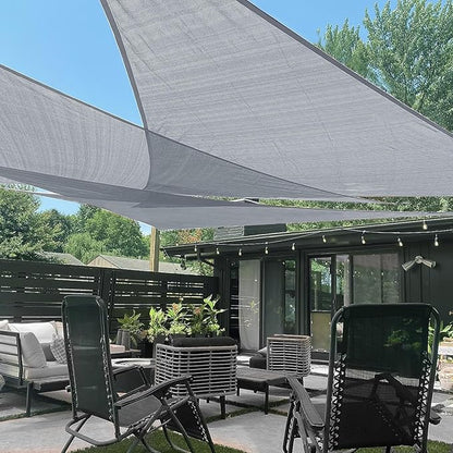 LOVE STORY Custom Size 6' x 7' x 9.2' Sun Shade Sail by LOVESTORY