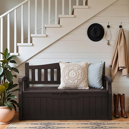 Greesum 80 Gallon Outdoor Storage Bench - Image 2
