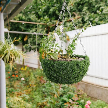 Zeyune 2 Pcs Fake Moss Table Runner for Crafts Artificial Moss Sheet Roll Waterproof Carpet Blanket for Wall Roof Garden Wedding Party Decoration (3.9 x 47 Inch)