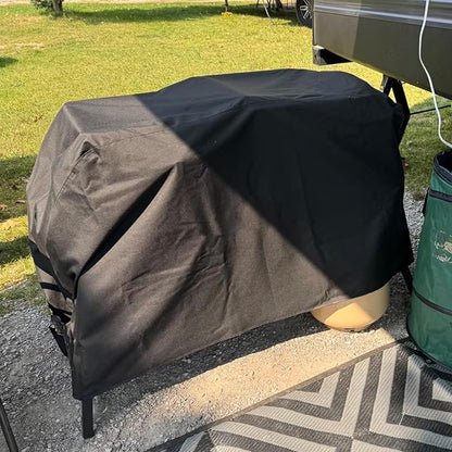Grill Cover for Blackstone Duo 17" Griddle and Grill Combo 1819, Heavy Duty Waterproof Blackstone 5091 Cover, Outdoor BBQ Grilling Cover