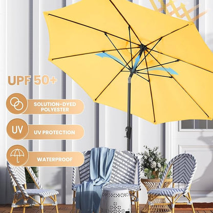 Ayge Patio Umbrella 9FT Outdoor Umbrella Patio - Image 5