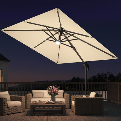 JZ-DZS Cantilever Patio Umbrella - Image 2