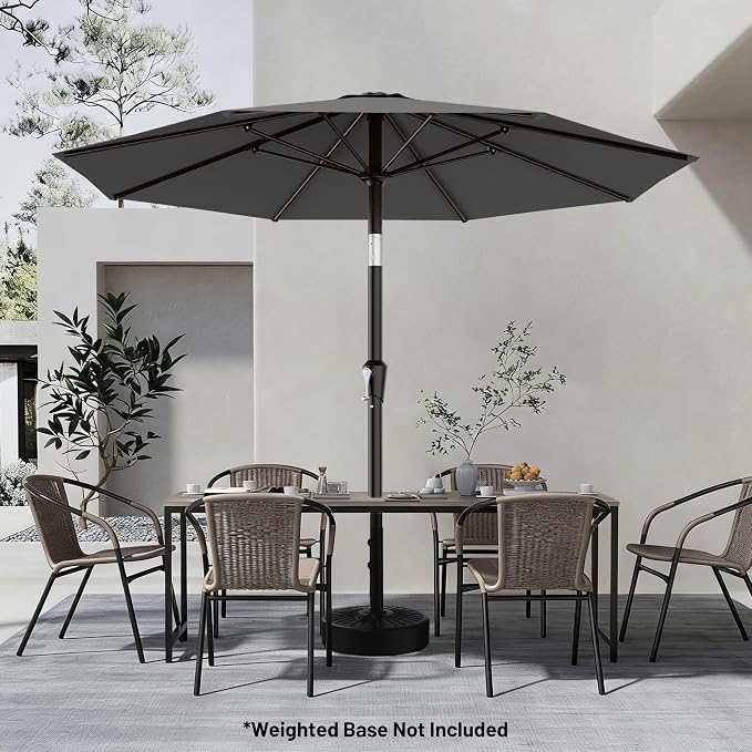 9 FT Patio Umbrella for Outdoor, Outdoor Table Umbrella - Image 6