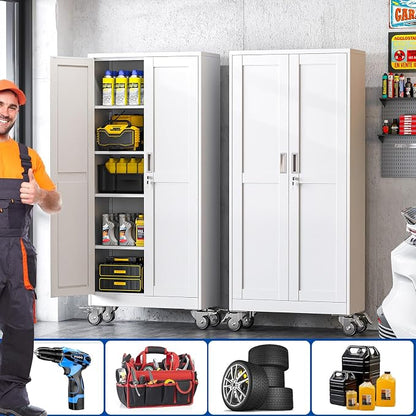 GAIOUS Metal Garage Storage Cabinet - Image 6
