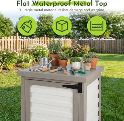 Small Outdoor Storage Cabinet - Image 2