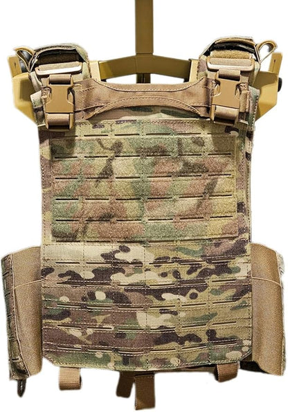 Redemption Crusader 2.0 Molle Quick Release Buckles Airsoft Vest With Adjustable Size Sides And Triple Pouch