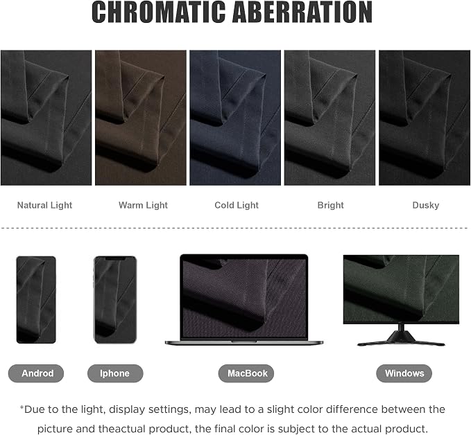 BONZER Outdoor Curtains for Patio Waterproof Thick Privacy | Grommet Light - Image 5