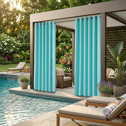 Waterproof Outdoor Curtain W84 x L120 - Image 2