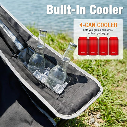 Lightweight 2Pcs Camping Chairs - Image 7