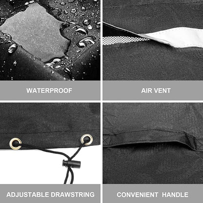 73700 Grill Cover for Pit Boss 700FB, Lexington 500, Lexington 540, Classic 700 Wood Pellet Grills, Heavy Duty 600D Waterproof Fabric BBQ Cover for Pit Boss 400FB,Pro 600 and Z Grill 550B, with Handle