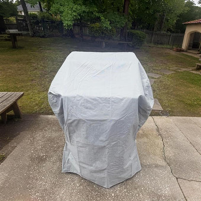 Turtle Life BBQ Grill Cover, 32 Inch Heavy Duty Waterproof 2 Burner Barbecue Gas Grill Covers for Weber Spirit Char-Broil Performance, Gray