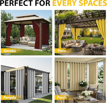 BONZER Waterproof Outdoor Curtains - Image 8