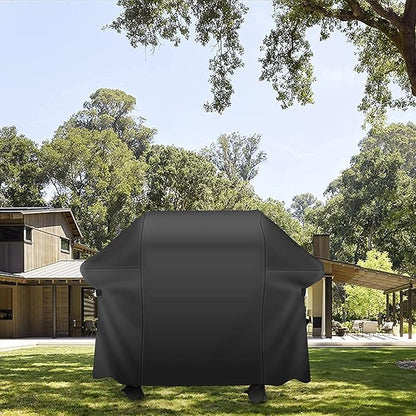 60 Inch Grill Cover, Fits for Weber Genesis, Char-Broil Nexgrill Brinkmann and More.Heavy Duty Waterproof Barbecue Grill Cover