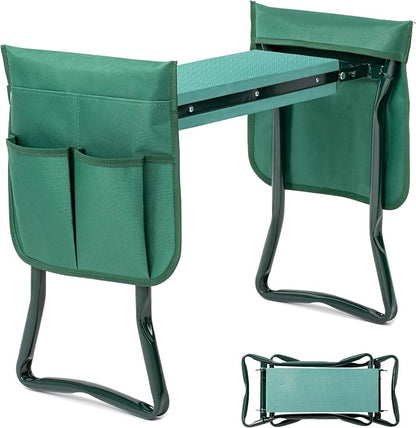 Simple Deluxe Garden Kneeler and Seat, Foldable Kneeling Stool by SimpleDeluxe