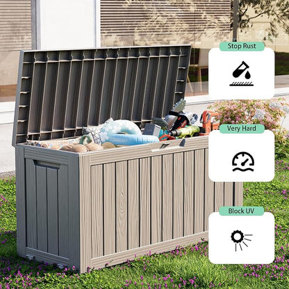 ROJIK Outdoor Storage Housing Deck Box - Image 6