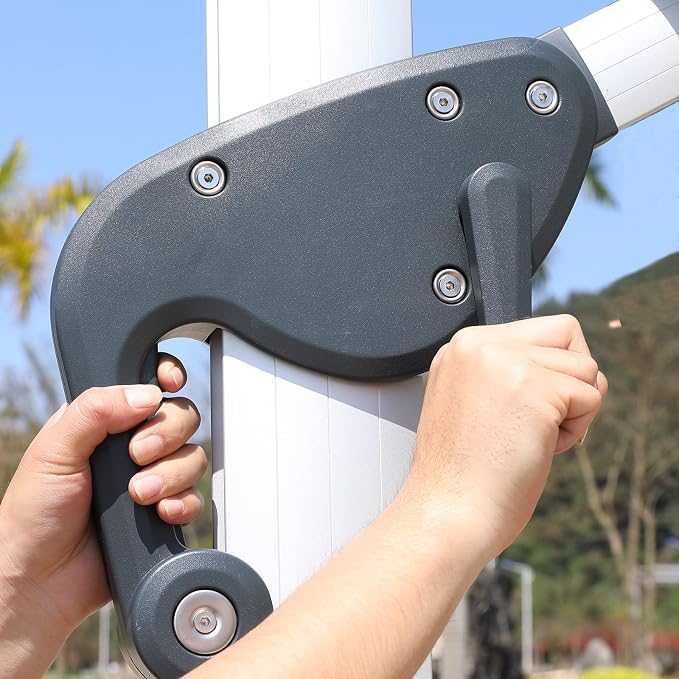 10x10 FT Square Cantilever Patio Umbrella - Image 7