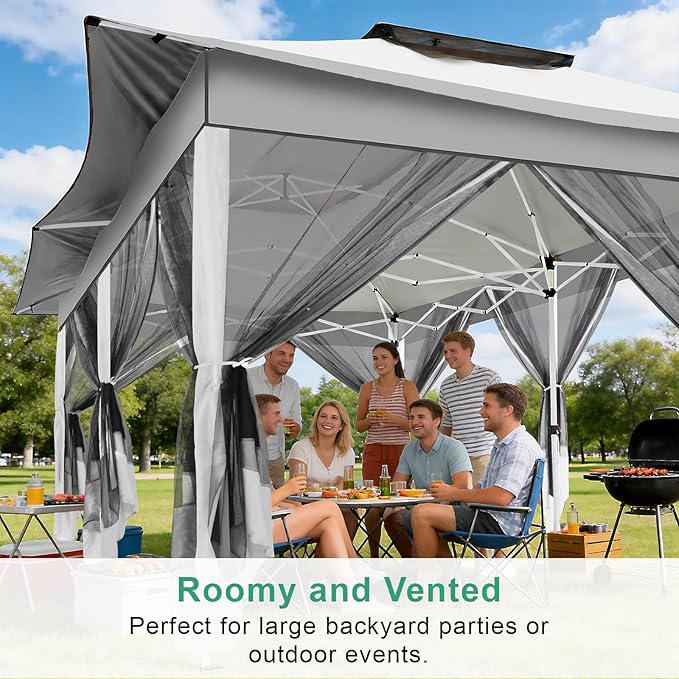 COBIZI 12x20 Pop up Canopy Tent - Image 2